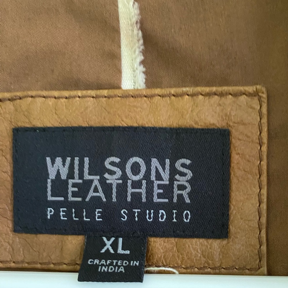 Wilson’s Leather Pelle Studio Leather Men’s Vintage